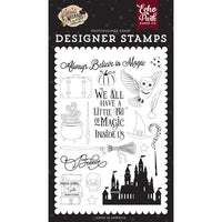 WITCHES & WIZARDS -  " YOU ARE MAGIC " STAMP SET -  Harry Potter Style -  by Echo Park -STAMPS