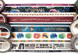 HARRY POTTER  Set of 10  WASHI TAPEs  -  by Paper House-  Collector's Edition Set  - Limited Edition !! New !!