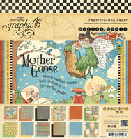 MOTHER GOOSE 8x8 Pad  by GRAPHIC 45 - 8x8 paper pad