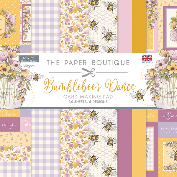 BUMBLEBEE'S DANCE - CARDMAKING 12x12 PACKAGE - 36 Pages !! New !!