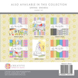 SPRING GNOMES PAPER COLLECTION by The PAPER BOUTIQUE - SOLIDS #1803