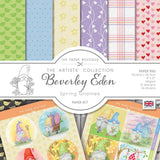 SPRING GNOMES PAPER COLLECTION by The PAPER BOUTIQUE - TOPPERS #1802