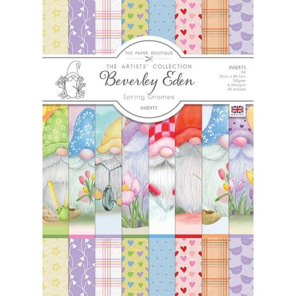SPRING GNOMES PAPER COLLECTION by The PAPER BOUTIQUE - PAPER PAD #1800