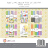 SPRING GNOMES PAPER COLLECTION by The PAPER BOUTIQUE - FINISHING PAPER PAD #1801