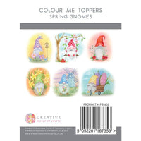 SPRING GNOMES PAPER COLLECTION by The PAPER BOUTIQUE - TOPPERS #1802