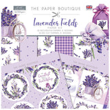 LAVENDER FIELDS SOLIDS - BY PAPER BOUTIQUE - NEW ! A4 - 24 SHEETS