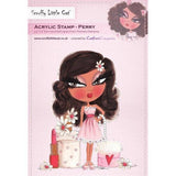 SCRUFFY LITTLE CAT -  " PERRY " STAMP from Crafters Companion - VARIETY OF CLEAR STAMPS -