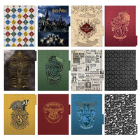 HARRY POTTER BLACK FLORAL CREST -PLANNER JOURNaL -2023 DATED CALENDAR  - LARGE SIZE  - Journal and TONs of Stickers - NEW !!