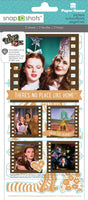WIZARD OF OZ STICKERS - SNAPSHOTS - LOOKS LIKE THE FILM !  NEW ~