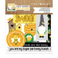 SWEET AS HONEY - Tulla & Norbert - GNOMES and BEES !!  12x12 Papers with Stickers !  by PHOTOPLAY