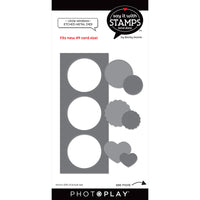 PHOTOPLAY DIES - CIRCLE WINDOWS FOR SLIM LINE CARDS -  NEW !!