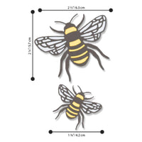 SIZZIX - BEES DIE SET - THINLITS by LISA JONES  - NEW !!