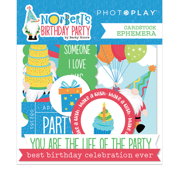 CHRISTMAS PARTY by TULLA & NORBERT GNOMES - Photoplay- 12x12 Cardstock –  BARBS CRAFT DEPOT