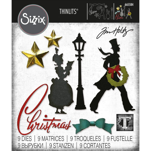 TIM HoLTZ  CHRISTMAS 2021 VAULT Set by  Sizzix - THiNLITS Set  - - THE VAULT SERIES  !! #665584