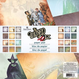 WIZARD of OZ -  12x12  SCRAPBOOK PAPER SET - Set of 7  - Wizard of Oz Movie Theme  - Retired !!