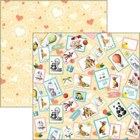 MY FIRST YEAR by CIAO BELLA - 12x12 SCRAPBOOK PAPERS - NEW