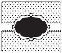 DOTTY FRAME   by Crafts Too !   - 5 x 5 3/4 " EMBOSSINg Folder - GREETING CARD EMBOSSING !!