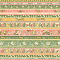 GARDEN GODDESS 12x12 COLLECTION  by Graphic 45  - 12x12 Cardstock with Sticker Sheet