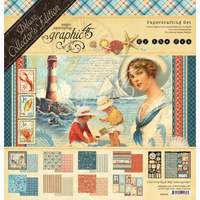BY THE SEA  by GRAPHIC 45 - DCE  12X12 COLLECTION