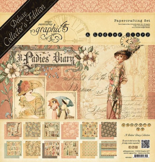graphic45 ペーパー　バラ80枚以上 GRAPHIC 45 – BARBS CRAFT DEPOT