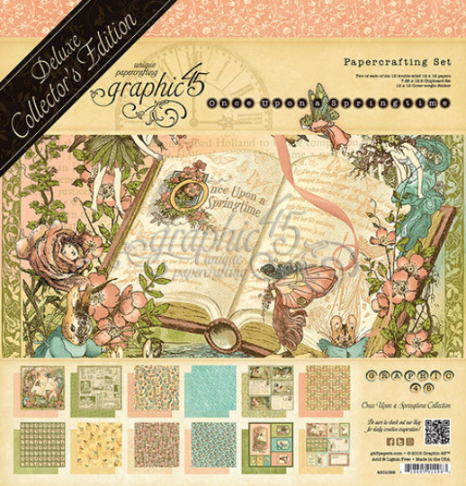 ONCE UPON A SPRINGTIME - DCE by GRAPHIC 45 - IN STOCK NOW !