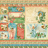 JOY TO THE WORLD by GRAPHIC 45 - 8X8  CHRISTMAS COLLECTION - RETIRED