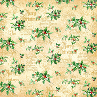 JOY TO THE WORLD by GRAPHIC 45 - 12X12 PATTERNS & SOLIDS only CHRISTMAS COLLECTION - RETIRED