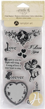 SWEET SENTIMENTS - VALENTINE STAMP SET #2 by GRAPHIC 45 - RETIRED