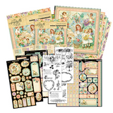 SWEET SENTIMENTS by GRAPHIC 45 - 3 COMPLETE STAMP SETS