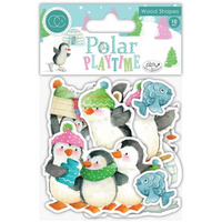 POLAR PLAYTIME - 3D DECOUPAGE LAYERS - 10 SHEETS - NEW !!