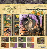 MIDNIGHT TALES 8x8 by Graphic 45 - HALLOWEEN COLLECTION for 2021 ~  New !!