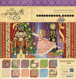 NUTCRACKER SWEET DCE by GRAPHIC 45 -  12x12 Deluxe  Papers with Chipboards and Stickers !