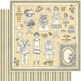 PENNY'S PAPER DOLLS by GRAPHIC 45  -CHIPBOARDS