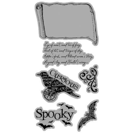 STEAMPUNK SPELLS from GRAPHIC 45 - STAMP SET #3 - IC0256