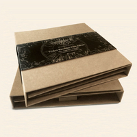 GRAPHIC 45 - TRI-FOLD WATERFALL ALBUM -  KRAFT BROWN COLOR   G45 - BACK IN STOCK !!