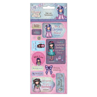 GORJUSS - BIRTHDAY GIRL - SENTIMENT STICKERS Only  - IN STOCK NOW !!