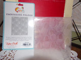 PINEAPPLE EMBOSSING FOLDeR -  Echo Park for CARTa BeLLA -  New and So Cute - Summer Party - Luau