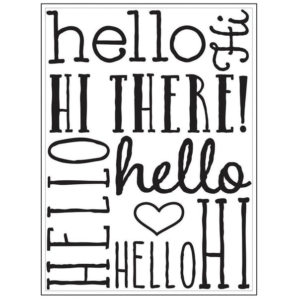 HELLO !!  HI THERE !!  - EMBOSSiNG A2- Now in Stock !   Darice  EMBOSsING FoLDeR - Loads of Fun !