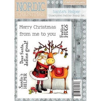 NORDIC SANTA'S DELIVERY - NoRDIC CHRiSTMAS  Stamp Set -Rare & Retired from CRAFTERs COMPANiON