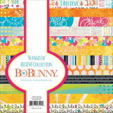 BELIEVE COLLECTION by BOBuNNY  - 18 SHEETs of Double-Sided Cardtock and 6x12 Stickers - Rare !
