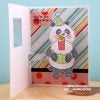 PANDAs BIRTHDAY -  POP-CARDs STAMPs and DIEs Set  -  3_D Pop-Up Surprise Cards - ReTIRED !!