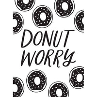 DONUT WORRY -  EMBOSsING FoLDeR - A2  -  New !  Fun for Cardmaking !!