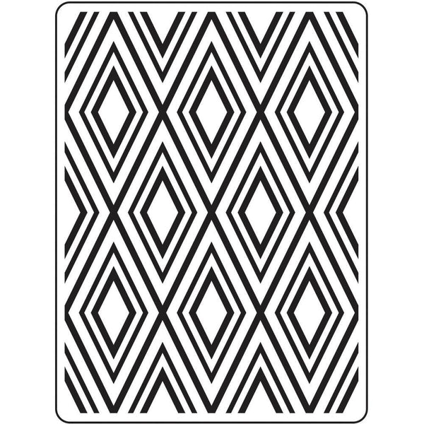 Diamond Pattern Embossed DIAMOND BACKGROUND LAYERs PATTERN - EMBOSsING FoLDeR - A2 - New ...