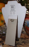 BLACK LINEN JEWELRY DISPLAYs - Set of 3 - NeCKLACE Easel 12" -  Flat Surface - Three in Package !!
