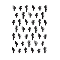 CACTUS BACKGROUND  EMBOSSiNG FoLDER -  New !!  by Darice  A2 SiZE