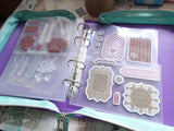 STAMP STORAGE REFILLs for Binder by Creativity Essentials - DoCrafts - Back in Stock !! Limited QUantities ! Hard to Find !!
