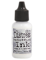 TIM HOLTZ EMBOSSING DiSTRESS Ink  - CLeAR Ink from RANGeR and  Tim Holtz