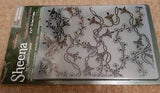 TANGLED LIGHTS by ShEEnA  DOUGLaSS - CHRISTMAS Embossing 5x7 - Imported - New !