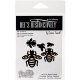 DEE's DISTINCTIVELY DIEs Set  - " Dee's BEES "   -   Fun to make cards !  Brand New Lower Price !