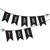 THANK YOU SWAGs  EMBOSSiNG FoLDER -  New !!  by Darice  A2  -  BANNERS -